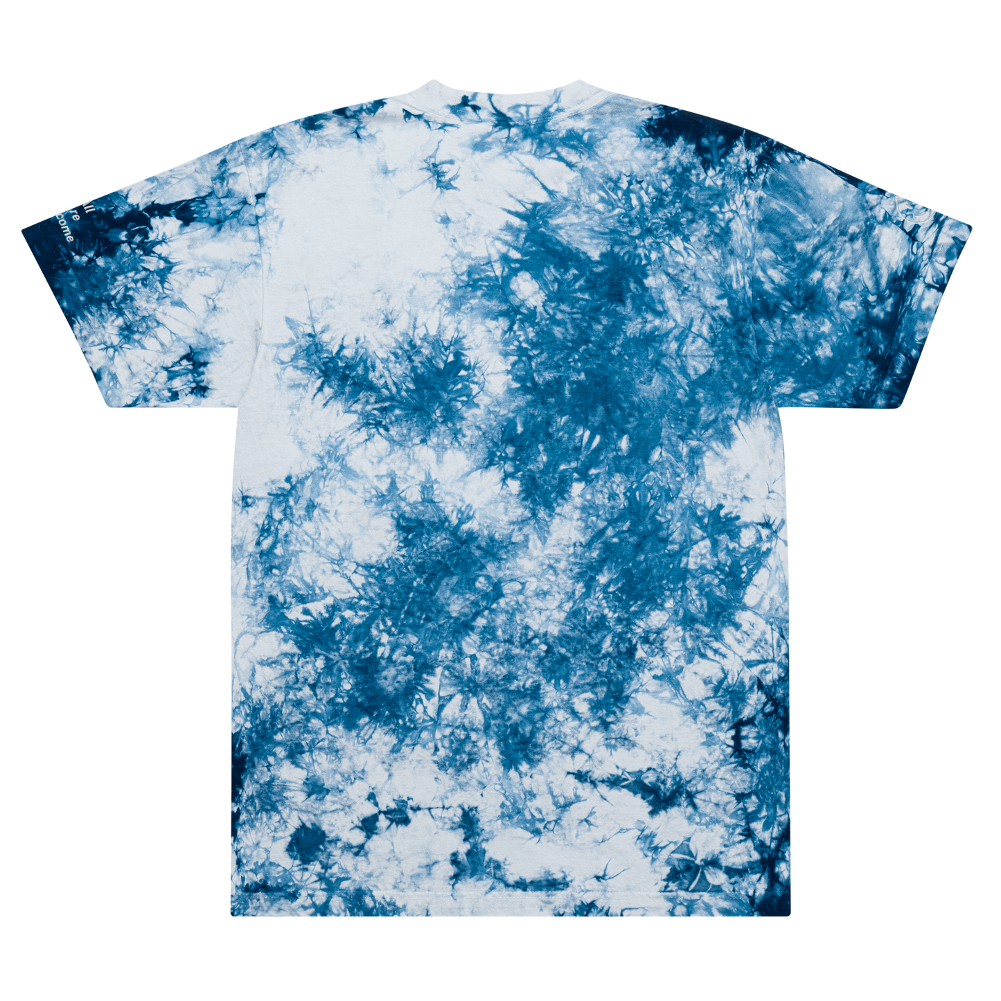 Doozy World oversized tie-dye t-shirt