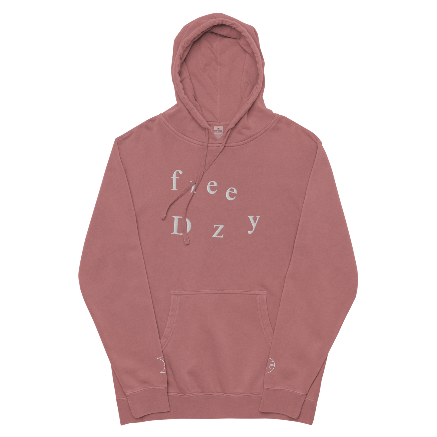 FREE DOOZY - Unisex pigment-dyed hoodie