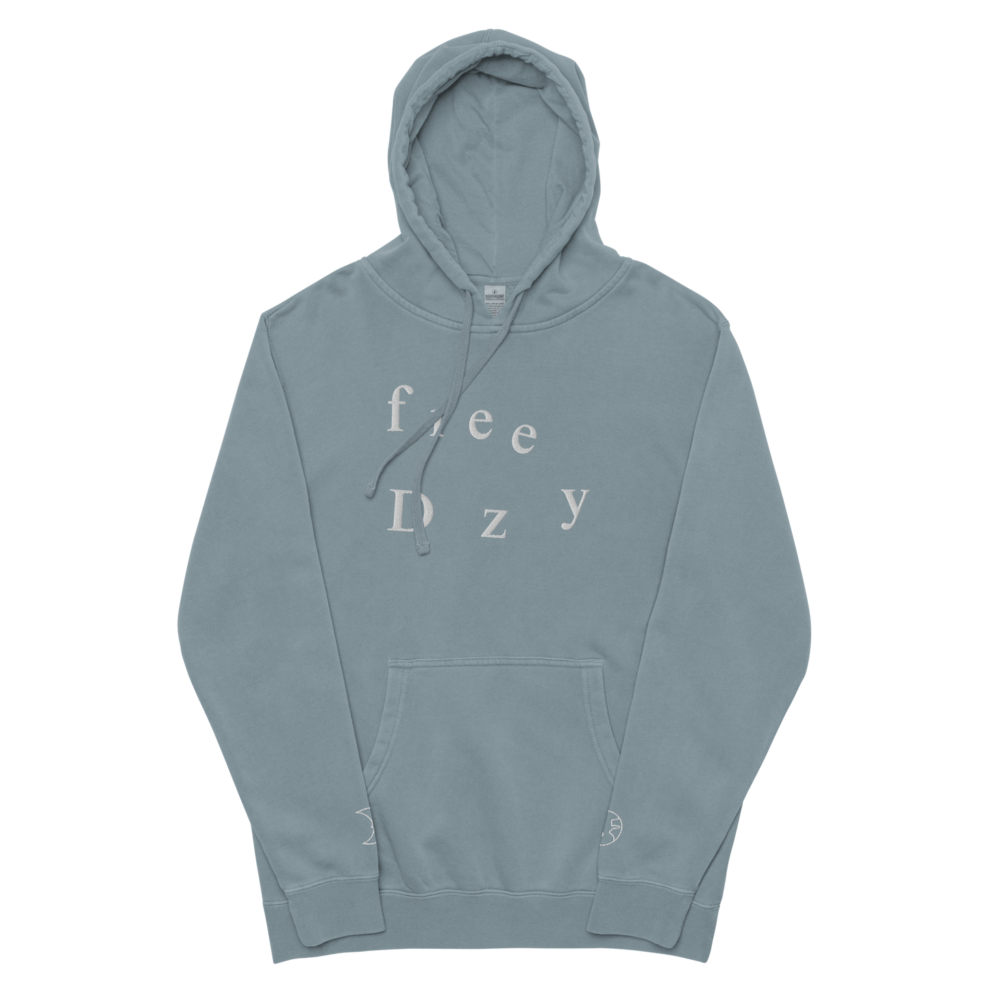 FREE DOOZY - Unisex pigment-dyed hoodie