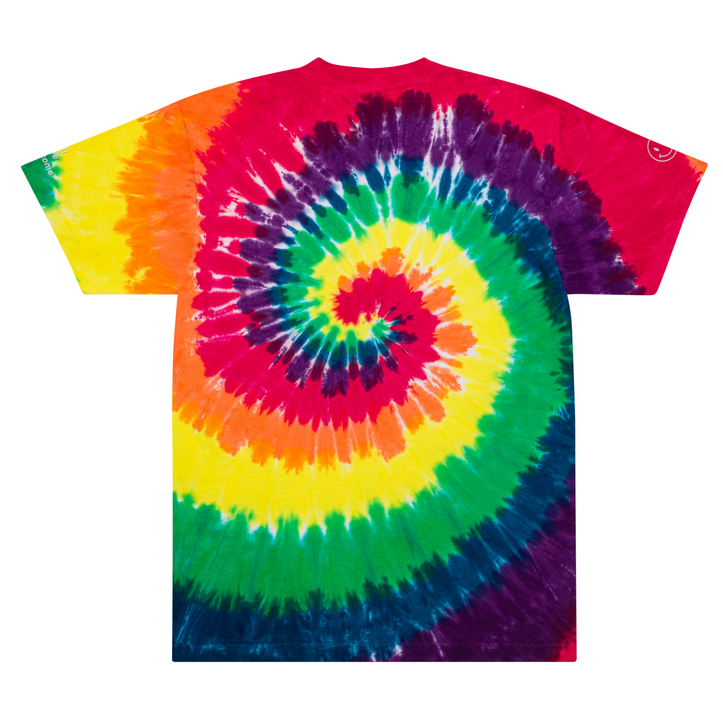 Doozy World oversized tie-dye t-shirt