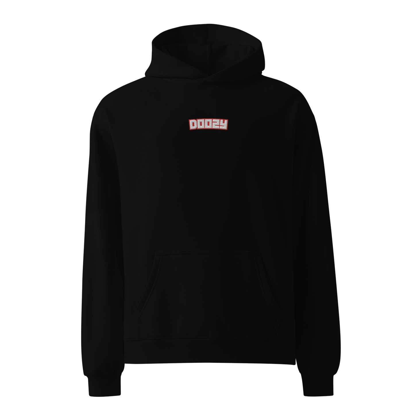 red/white doozy logo unisex hoodie