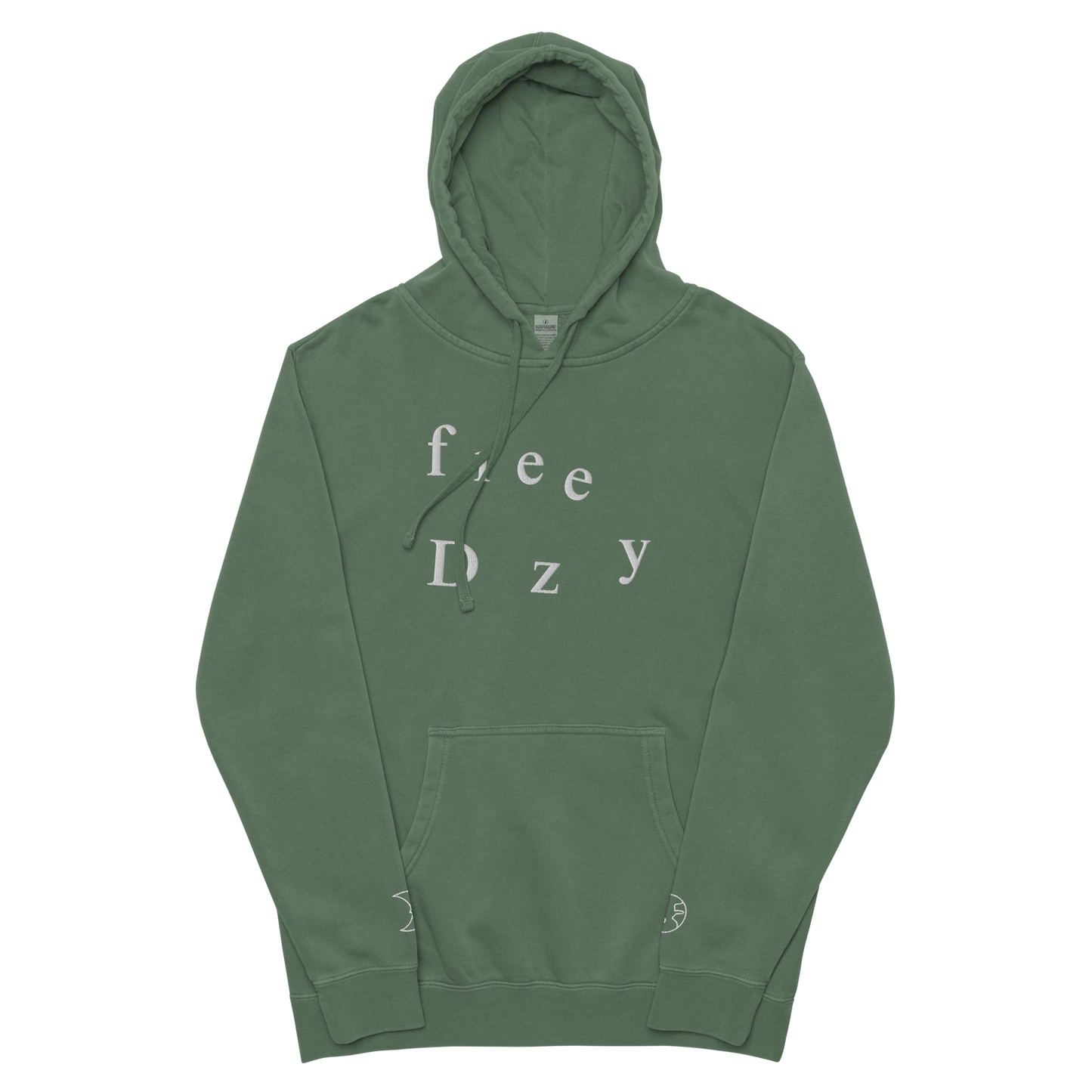 FREE DOOZY - Unisex pigment-dyed hoodie