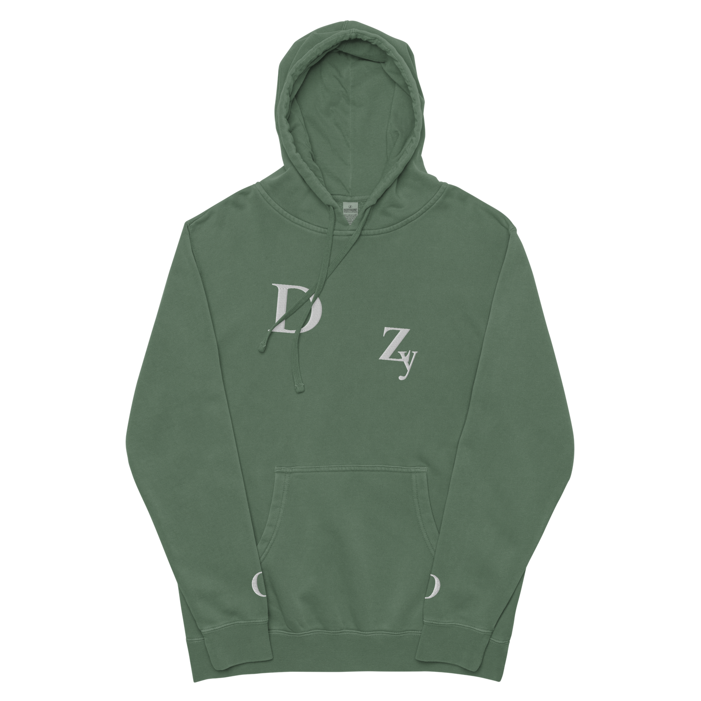 DZY Unisex pigment-dyed hoodie