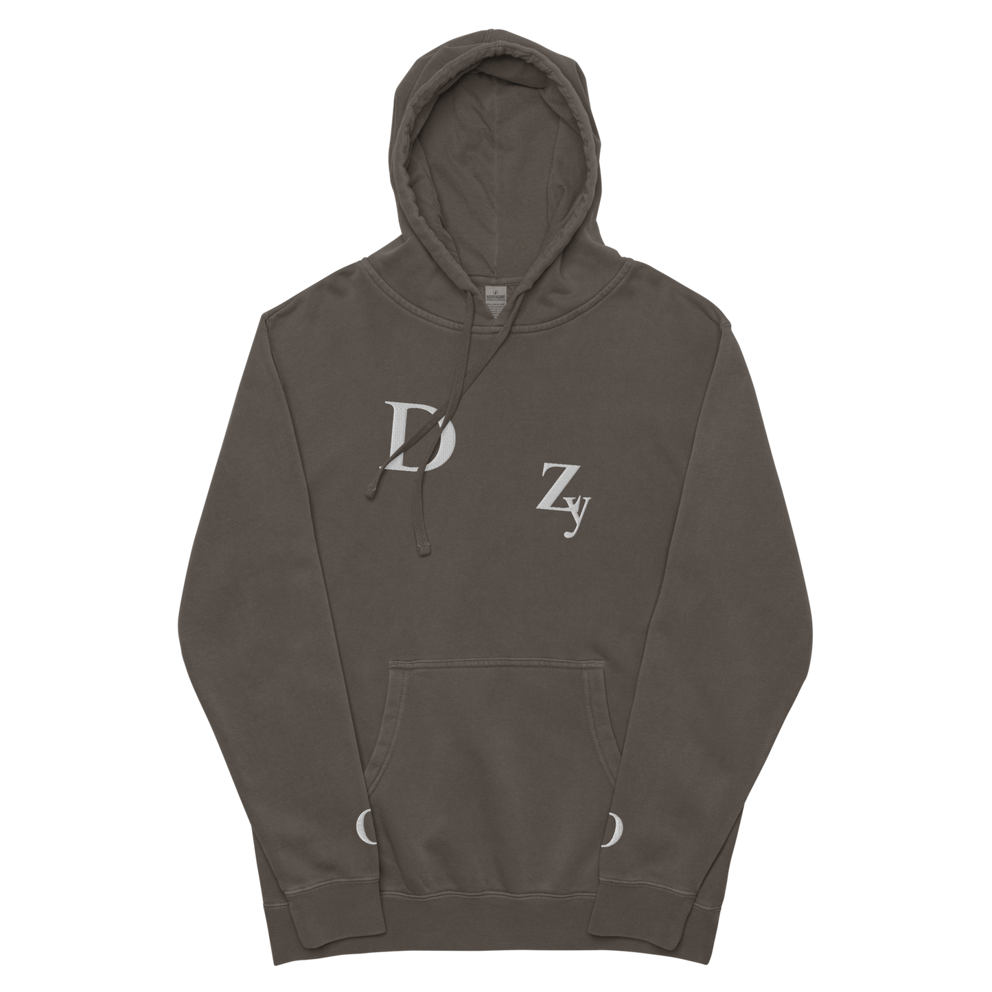 DZY Unisex pigment-dyed hoodie