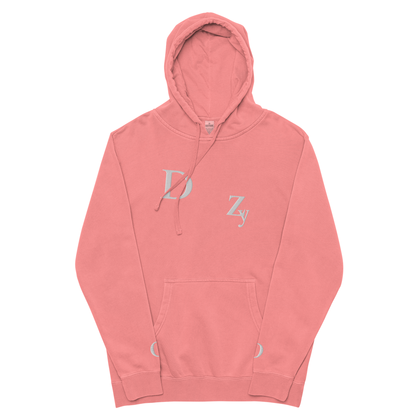 DZY Unisex pigment-dyed hoodie