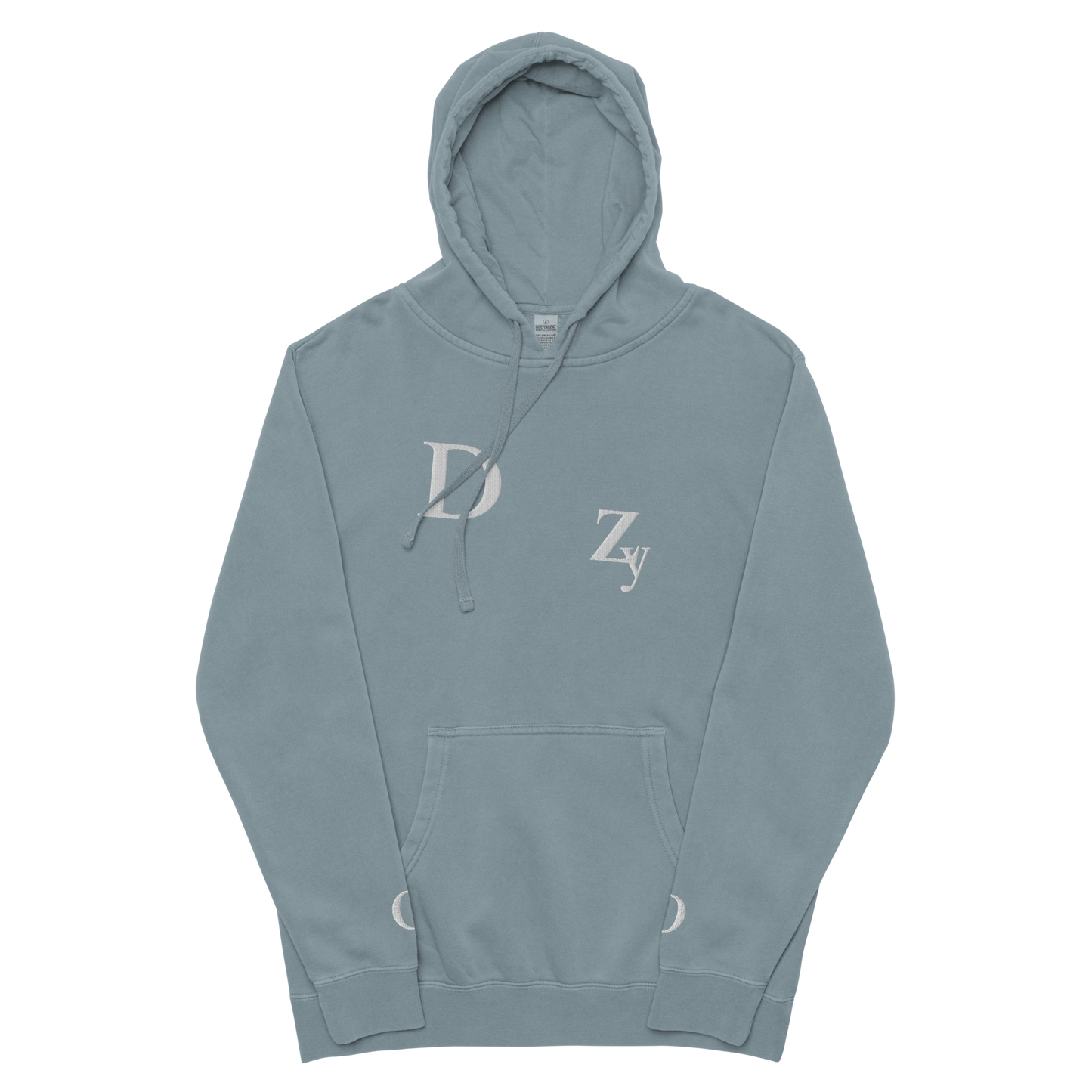 DZY Unisex pigment-dyed hoodie